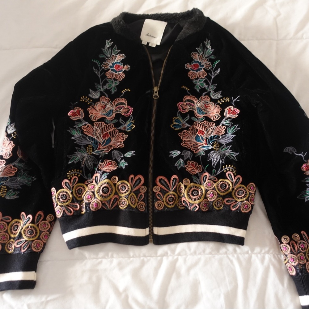Elevenses designer floral jacket